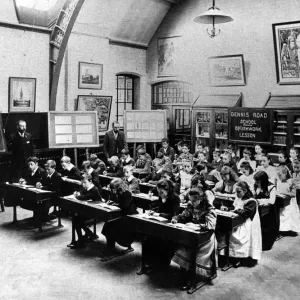 1896 Dennis Road School Print, Sparkbrook, Birmingham