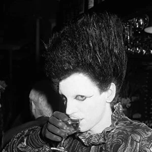 19-year-old Richard Wakefield at the Blitz Club in Covent Garden. 13th February 1980