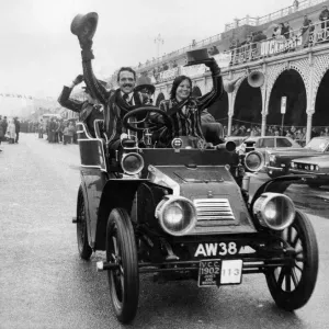 A 1902 James and Browne seen here on the promenade at Brighton at the end of the London