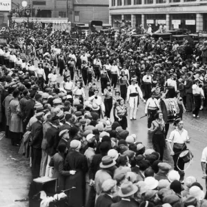 1933 Coventry Carnival procession 24th June 1933