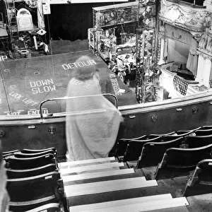 In 1935 an actress committed suicide at the Theatre Royal