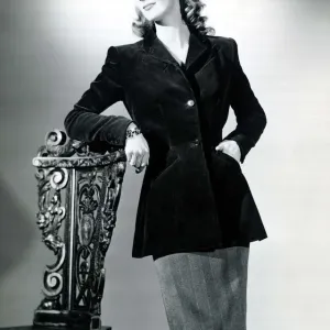 1940s Dorville Suit Print: Corduroy and Tweed
