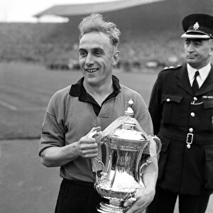 1949 FA Cup Final at Wembley Stadium. Wolverhampton Wanderers 3 v Leicester City 1