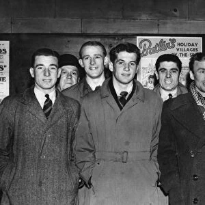 1950 Middlesbrough team, looking swish in their civvies