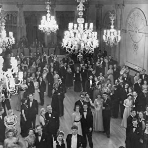 The 1952 press ball at the Old Assembly rooms in Newcastle