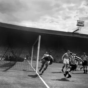 1955 FA Cup Final Print: Newcastle United vs Manchester City
