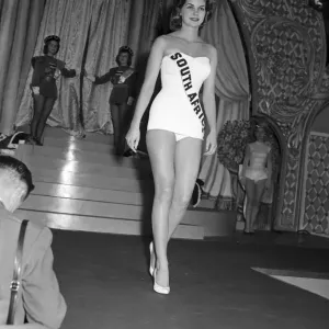 1958 Miss World Beauty Contestant, Lyceum Ballroom, London, 13th October 1958 1958 Miss World Beauty Contestant, Lyceum Ballroom, London, 13th October 1958