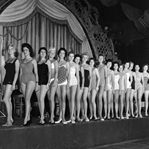 1958 Miss World Beauty Contestants, 6th October 1958