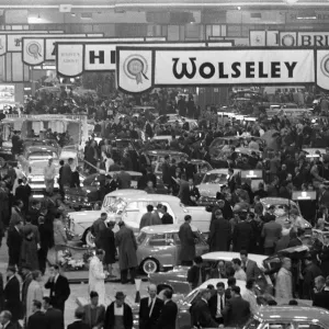 1961 British International Motor Show Print at Earls Court