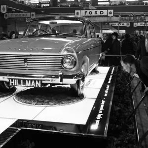 The 1961 British International Motor Show at Earls Court Exhibition Centre, London The 1961 British International Motor Show at Earls Court Exhibition Centre, London