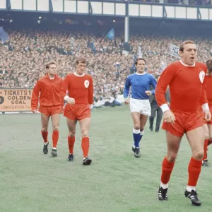 The 1966 FA Charity Shield Merseyside derby match between Liverpool