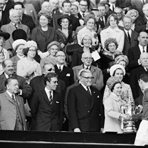 1966 FA Cup Final at Wembley stadium. Everton 3 v Sheffield Wednesday 2