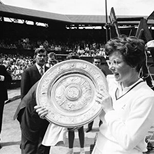 1966 Ladies Singles Final, Wimbledon, Billie Jean King v Maria Bueno