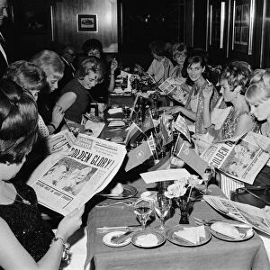 1966 World Cup Tournament in England. A World cup banquet was held for