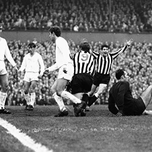 1969 Inter-Cities Fairs Cup Final First Leg match at St James Park
