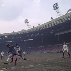 1970 FA Cup Final at Wembley Stadium. Chelsea 2 v Leeds United 2