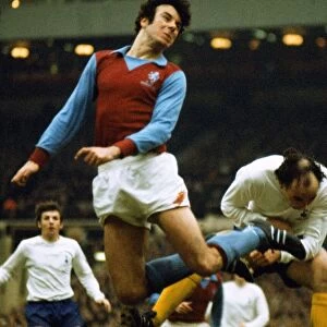 1971 League Cup Final at Wembley Stadium Tottenham Hotspur 2 v Aston Villa 0