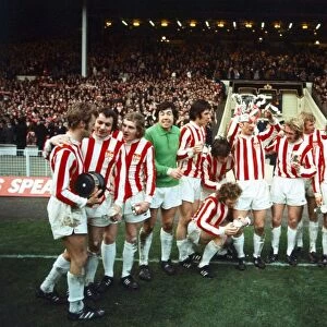 1972 League Cup Final at Wembley. Stoke City 2 v Chelsea 1