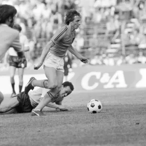 1974 World Cup First Round Group Three match at the Niedersachsenstadion, Hanover