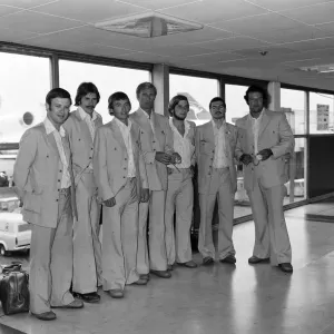 1976 British Olympic Team Returns Home, London Heathrow Airport, 3rd August 1976 1976 British Olympic Team Returns Home, London Heathrow Airport, 3rd August 1976