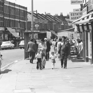 Peace Returns to Southall Print, 7th June 1976