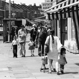 1976. Peace Returns to Southall. All was peaceful in Southall, Middlesex 1976. Peace Returns to Southall. All was peaceful in Southall, Middlesex