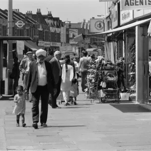 1976. Peace Returns to Southall. All was peaceful in Southall, Middlesex 1976. Peace Returns to Southall. All was peaceful in Southall, Middlesex