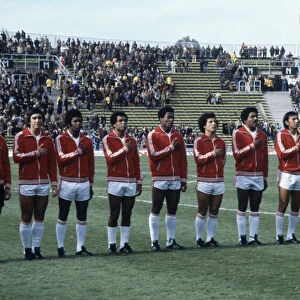 1978 World Cup second Round Group B match in Mendoza, Argentina. Peru 0 v Poland 1