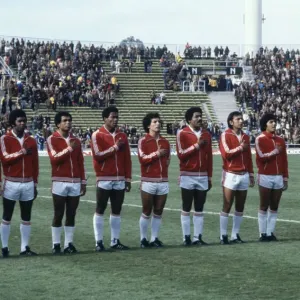 1978 World Cup Peru v Poland Print