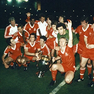 1980 European Cup Final at the Santiagio Bernabeu Stadium in Madrid