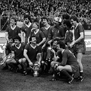 1982 League Cup Final at Wembley Stadium. Liverpool 3 v Tottenham Hotspur 1