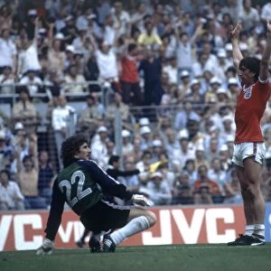 1982 World Cup First Round Group 4 match in Bilbao, Spain