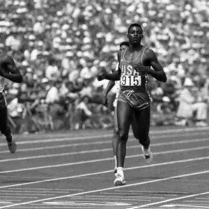 1984 Los Angeles Olympics Print featuring Carl Lewis 1984 Los Angeles Olympics Print featuring Carl Lewis