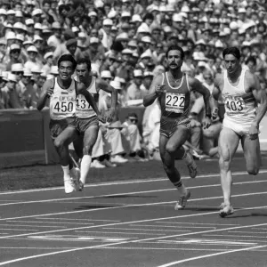 The 1984 Summer Olympics in Los Angeles. Alan Wells. August 1984 The 1984 Summer Olympics in Los Angeles. Alan Wells. August 1984