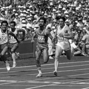 The 1984 Summer Olympics in Los Angeles. Alan Wells. August 1984 The 1984 Summer Olympics in Los Angeles. Alan Wells. August 1984