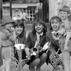 1985 Birmingham International Jazz and Blues Festival, Artists, Photo-call, 7th July 1985 1985 Birmingham International Jazz and Blues Festival, Artists, Photo-call, 7th July 1985