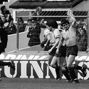 1986 Milk cup Final at Wembley Stadium. Oxford United 3 v Queens Park Rangers 0