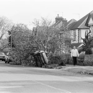 The 1987 Great Storm occurred on the night of 15 ? 16th October 1987 The 1987 Great Storm occurred on the night of 15 ? 16th October 1987