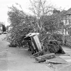 The 1987 Great Storm occurred on the night of 15 ? 16th October 1987 The 1987 Great Storm occurred on the night of 15 ? 16th October 1987