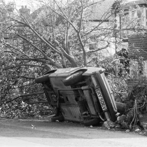 The 1987 Great Storm occurred on the night of 15 ? 16th October 1987 The 1987 Great Storm occurred on the night of 15 ? 16th October 1987