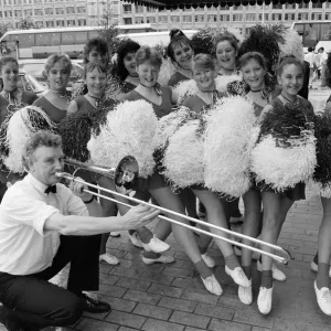 1988 Birmingham International Jazz and Blues Festival, Artists, Photo-call, 1st July 1988 1988 Birmingham International Jazz and Blues Festival, Artists, Photo-call, 1st July 1988