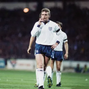 1990 World Cup Qualifier at Wembley Stadium. England 5 v Albania 0 1990 World Cup Qualifier at Wembley Stadium. England 5 v Albania 0