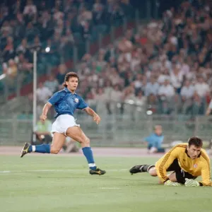 1990 World Cup Quarter Final at the Stadio Olimpico in Rome, Italy 1990 World Cup Quarter Final at the Stadio Olimpico in Rome, Italy