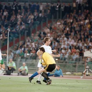 1990 World Cup Quarter Final Print: Italy 1 v Republic of Ireland