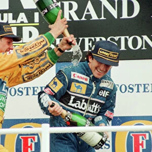 1993 British Grand Prix at Silverstone. Sunday 11th July 1993