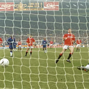1994 FA Cup Final at Wembley Stadium. Manchester United 4 v Chelsea 0