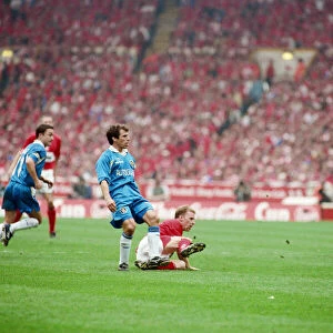 1998 Football League Cup Final, Chelsea v Middlesbrough. Chelsea won 2-0