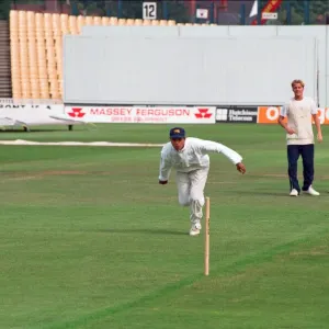 The Under 19s Cricket team at Warwickshire. Anurag Singh trains with the team The Under 19s Cricket team at Warwickshire. Anurag Singh trains with the team