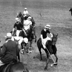 1st Army Polo Test, England v USA. 21st June 1925 1st Army Polo Test, England v USA. 21st June 1925