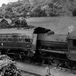 More than 200 passengers had a narrow escape at Hexham Station on 1st July 1957 More than 200 passengers had a narrow escape at Hexham Station on 1st July 1957